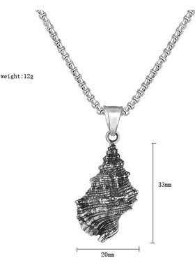 复古吊坠项链项链男士