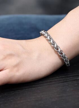 亚马逊欧美风夸张流苏龙骨手链