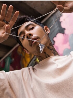 欧美复古纪念品配饰项链