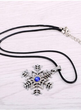 韩版时尚风雪花锁骨链