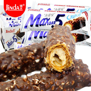 韩式锦大巧克力棒35g*24支MAXBAR榛果花生夹心棒零食（代可可脂）