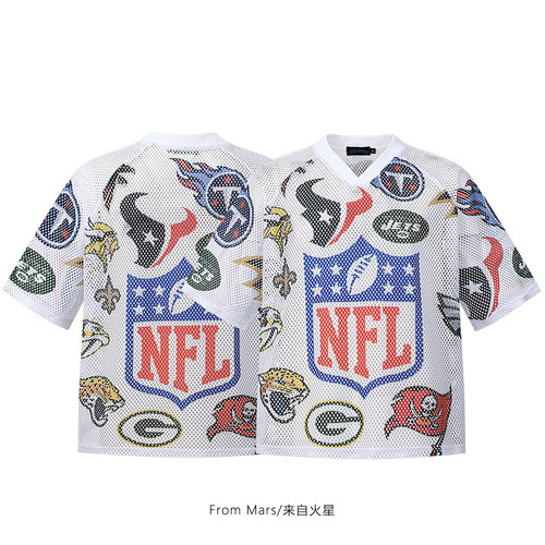 From Mars Suddenly confused short-sleeved T-shirt and jersey - 图1