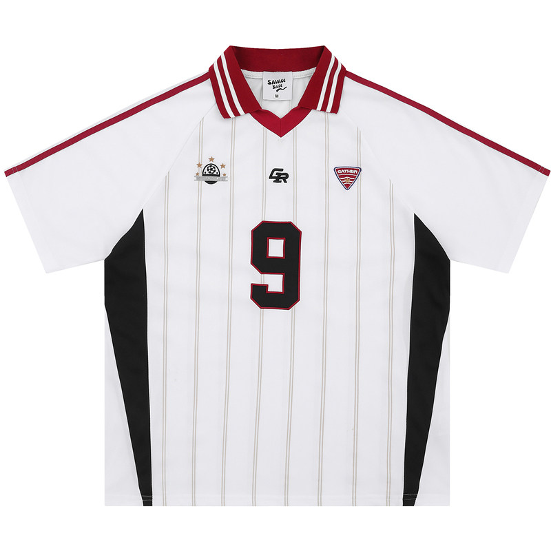 From Mars 会拥有的 慵懒风复古拼色条纹数字印花宽松短袖T恤夏季,淘宝优惠券,粉丝福利购,淘宝优惠卷