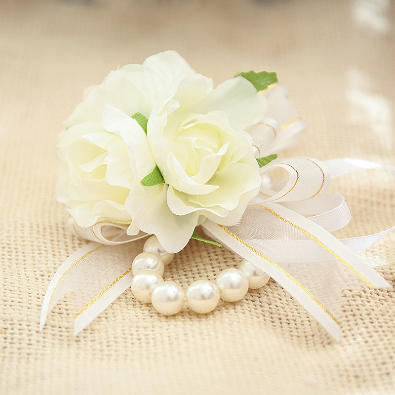 囍 美美的胸花 手腕花也可以手作diy Hi 泡芙與布丁的媽 痞客邦