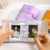 Polaroid photo album mini photo paper special photo storage album loose leaf 3 inch one grid inner page suitable for pocket photo printer 1S photo couple travel pocket photo large capacity storage