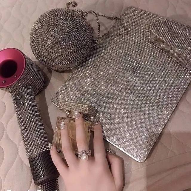 Card century explosive glass diamond double-sided tape