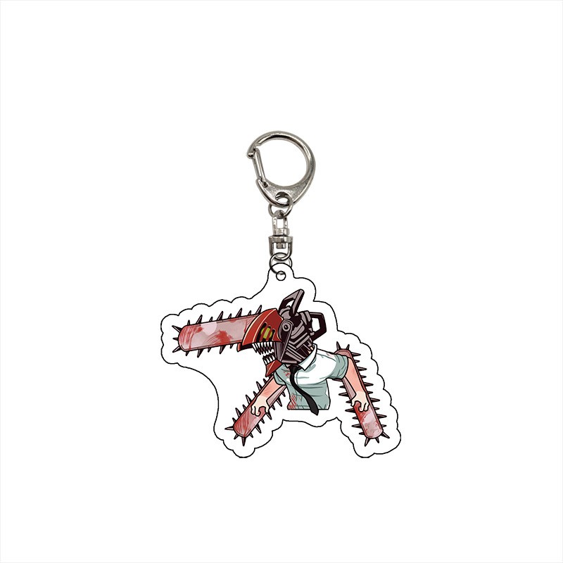 电锯人钥匙扣Chainsaw Man电次玛奇玛帕瓦蕾塞动漫周边二次元挂件 - 图3