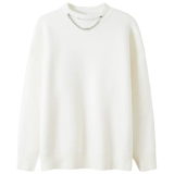 Оригинальный зимний цветной свитер с молнией для влюбленных, высокий воротник, оверсайз, увеличенная толщина