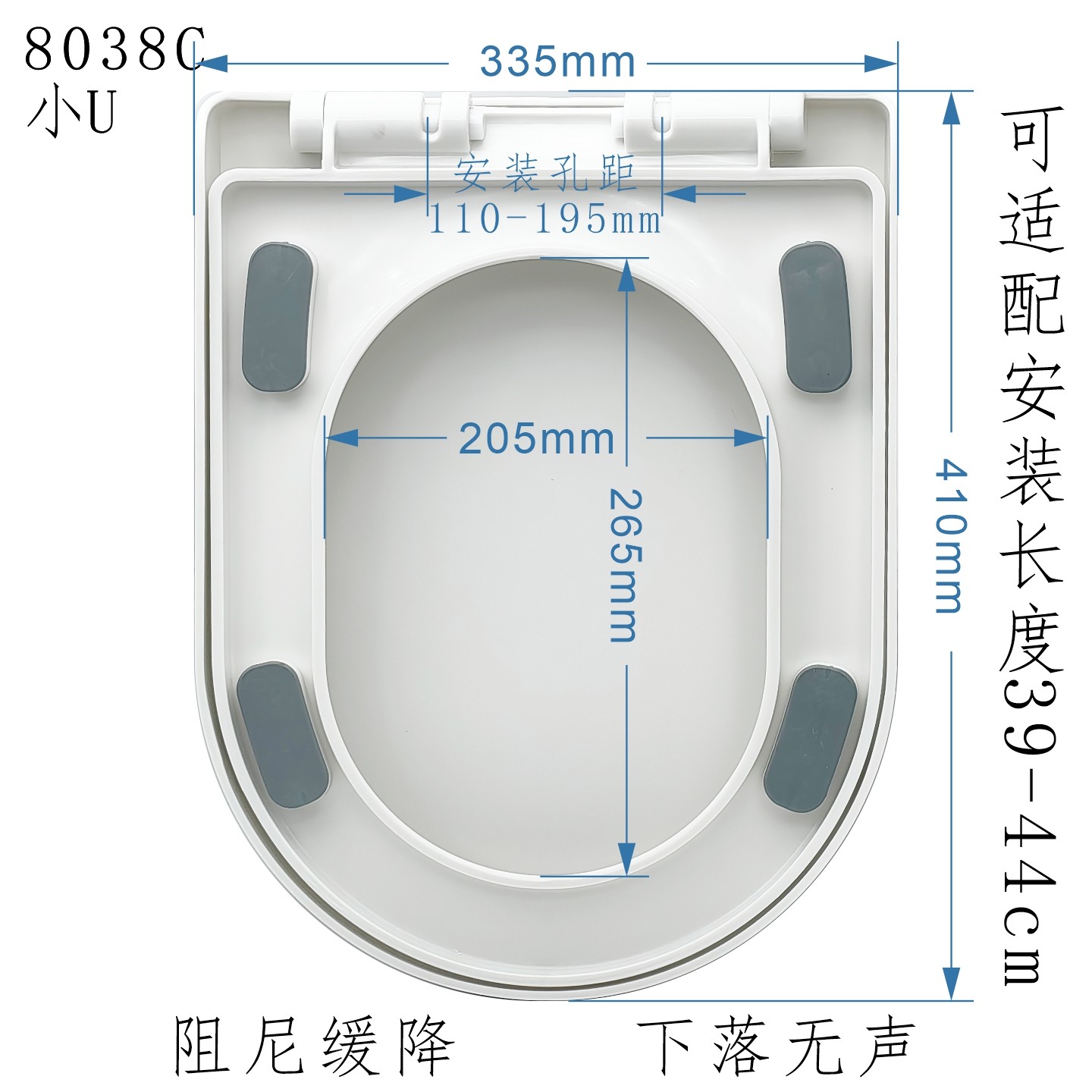 马桶盖家用通用坐便器盖板多规格可选加厚防臭马桶座圈,淘宝优惠券,粉丝福利购,淘宝优惠卷