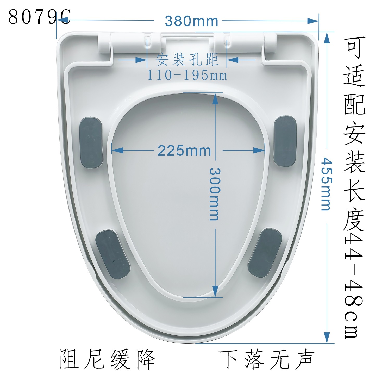 马桶盖家用通用坐便器盖板多规格可选加厚防臭马桶座圈,淘宝优惠券,粉丝福利购,淘宝优惠卷
