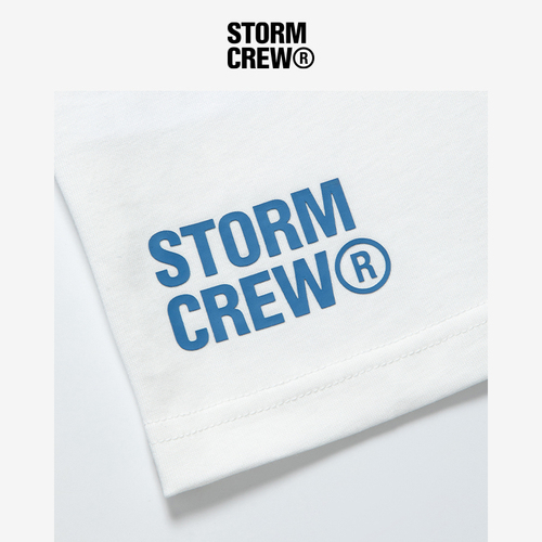 影视飓风STORMCREW24春夏影视锯蜂纯棉T恤休闲圆领短袖上衣打底衫