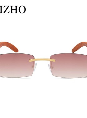 魅力镁作装饰长方形小框情侣眼镜