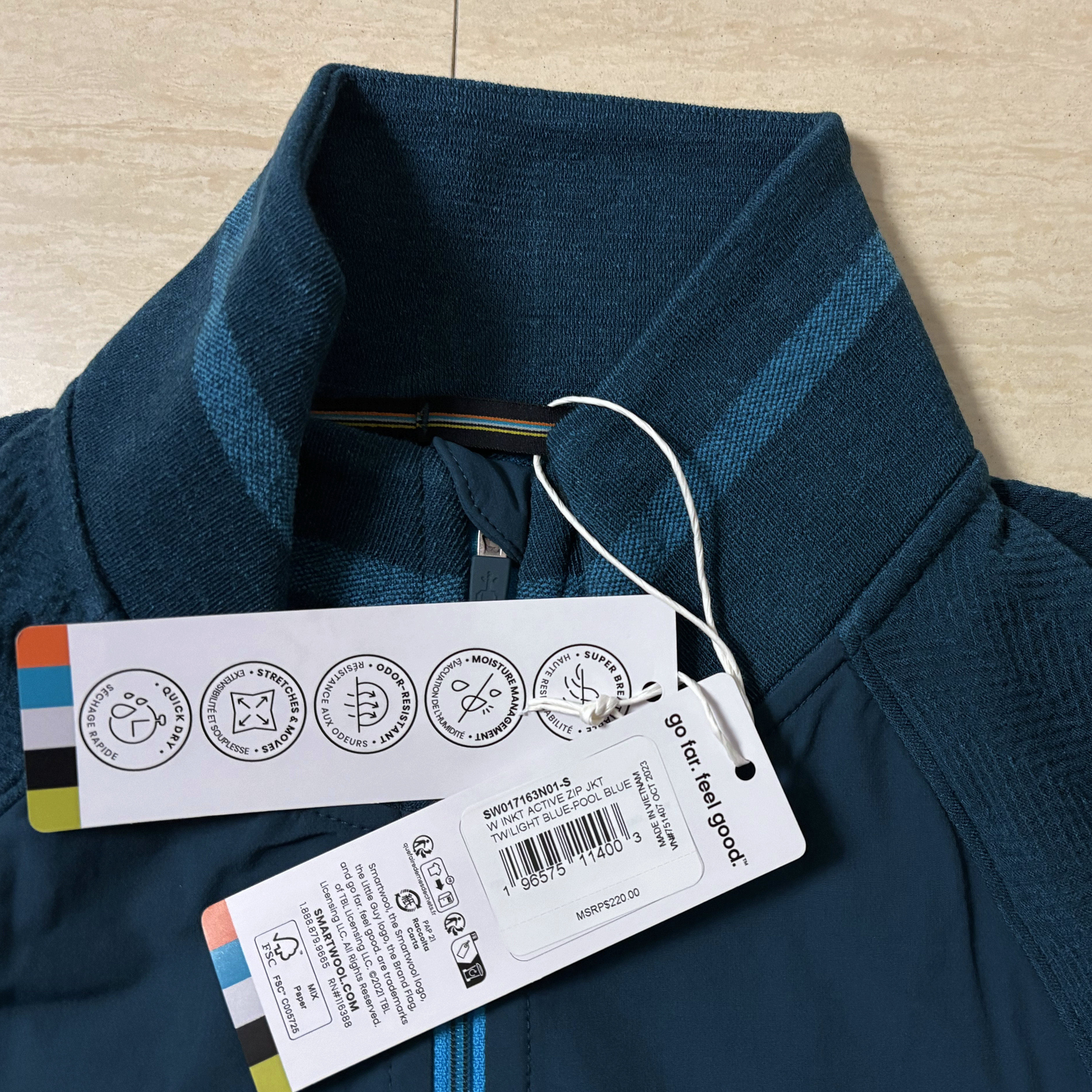 海淘正品SmartWool Intraknit Active聪明羊女美丽奴羊毛防风外套,淘宝优惠券,粉丝福利购,淘宝优惠卷