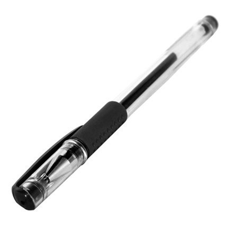 得力中性笔0.5mm黑色学生办公0.38水性笔全针管直液式按动签字笔 - 图3