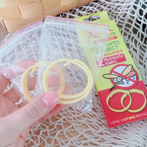 夏日出行bi备！驱蚊手环真香~爱家儿童花露水驱蚊手环安全2条装 - 图0