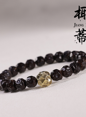 印尼原生态椰蒂雕刻奶酪陨石深坑手工大面无相磐石老料原色手串