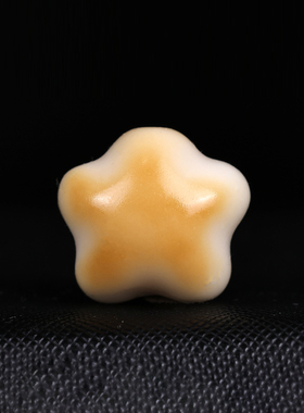 象牙果炭烧屁桃爱心文玩手串配饰