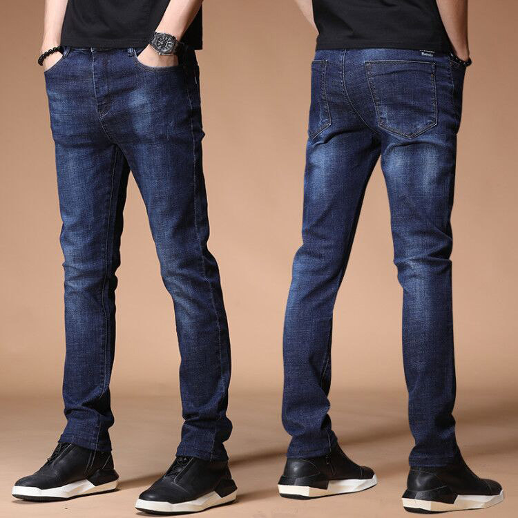 春秋款百搭男士宽松直筒2020牛仔裤 吉普盾千俊辉牛仔裤