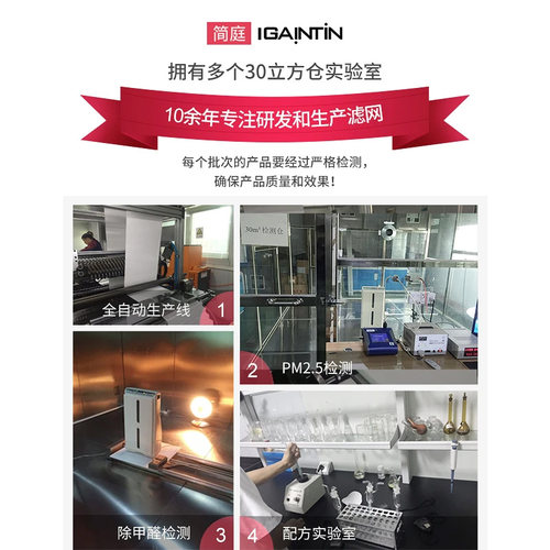 适配海信空气净化器KJ220F-D01/D02滤网KJ230F-D04滤芯KJ240F-D03 - 图3