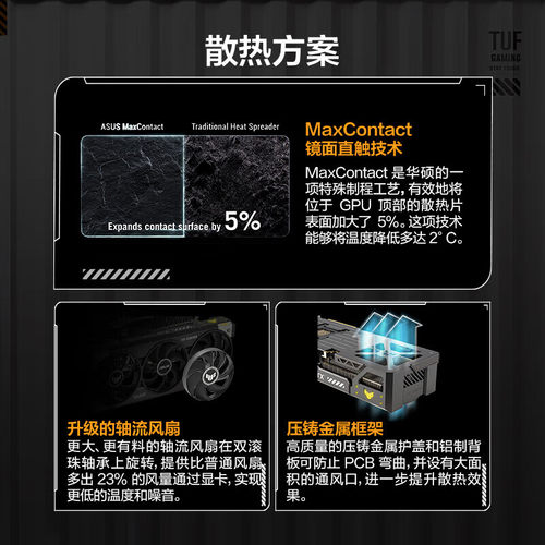 24期免息 华硕TUF电竞特工RTX5080猛禽ROG玩家国度电竞游戏显卡 - 图2