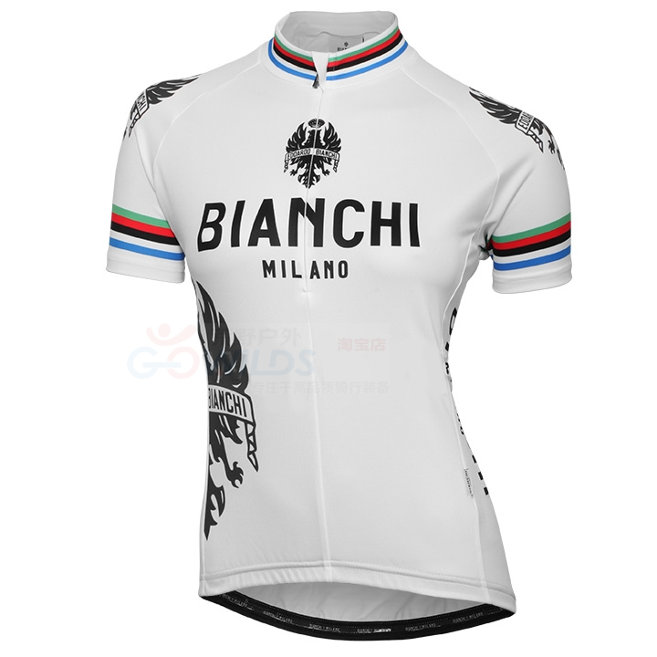 比安奇 Bianchi milano EDDI1 女款自行车骑行服短袖 - 图0