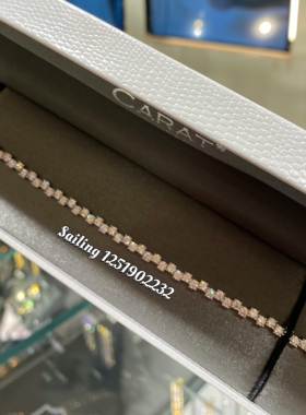 英国CARATLONDON人工钻石手链