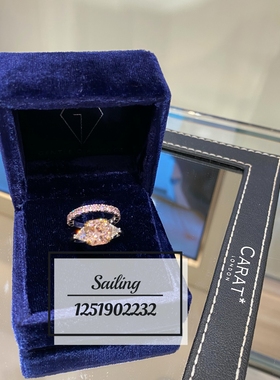 英国CARATLONDON人造钻石戒指