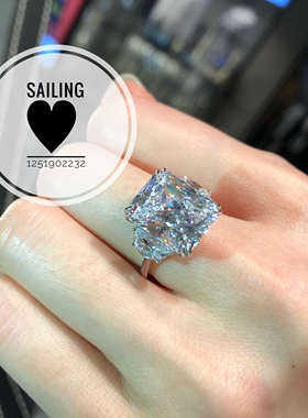 香港英国克拉白金钻石戒指现货