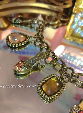 西洋古董高跟鞋手链