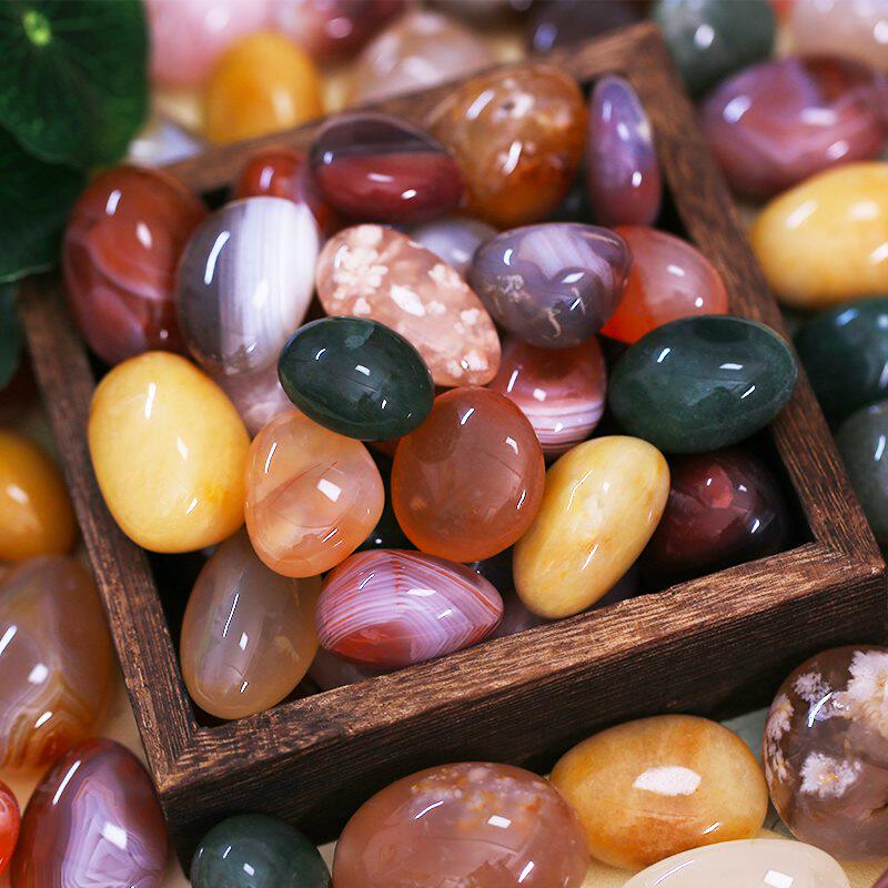 南京雨花石原石天然彩色鹅卵石园艺装饰盆栽铺面水培七彩玛瑙石头,淘宝优惠券,粉丝福利购,淘宝优惠卷