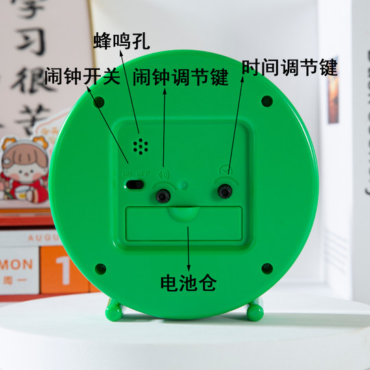 老人大字钟桌面摆台时钟表盘清晰床头学生儿童台式起床新款闹钟表