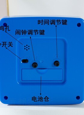 老人专用大字闹钟简约桌面时钟