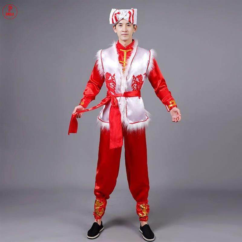 陕北民歌演出服安塞腰鼓服传统舞狮打鼓龙舟服秧歌民歌舞台装,淘宝优惠券,粉丝福利购,淘宝优惠卷