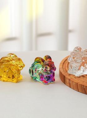 乔迁礼品招财开业客厅琉璃吉祥物