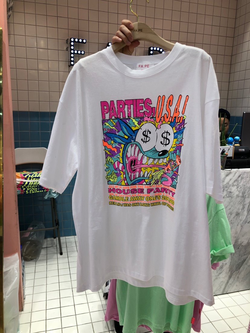 韩国东大门2020夏钱多多卡通女t恤 秀茵T恤