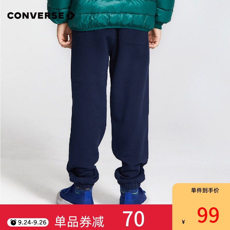 converse童装2020秋季新款男童裤子 Rookie裤子