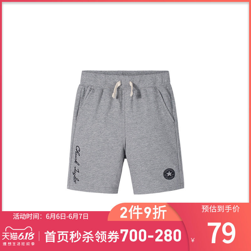 converse旗舰店官网正品2020短裤 Rookie裤子
