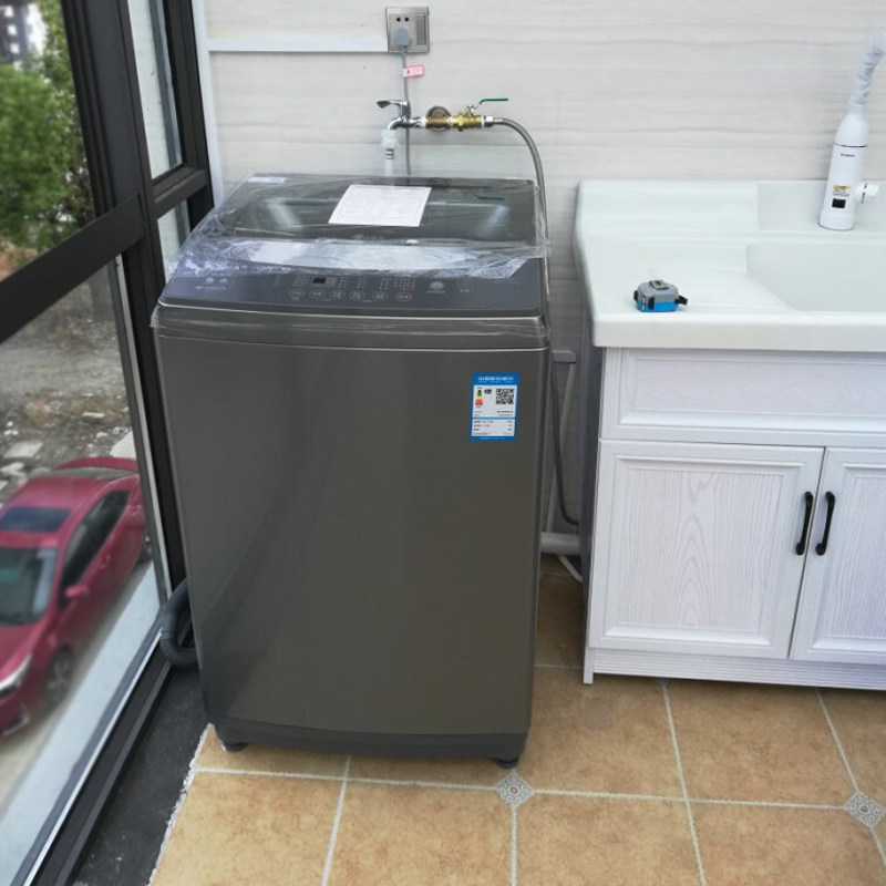 小天鹅水魔方波轮10kg全自动洗衣机 通程电器洗衣机