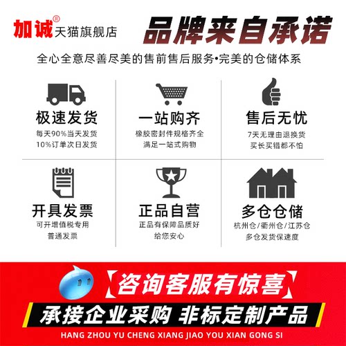 耐高温硅胶O型圈外径250/255/260/265/270/275/280/285/290*5.7MM - 图1