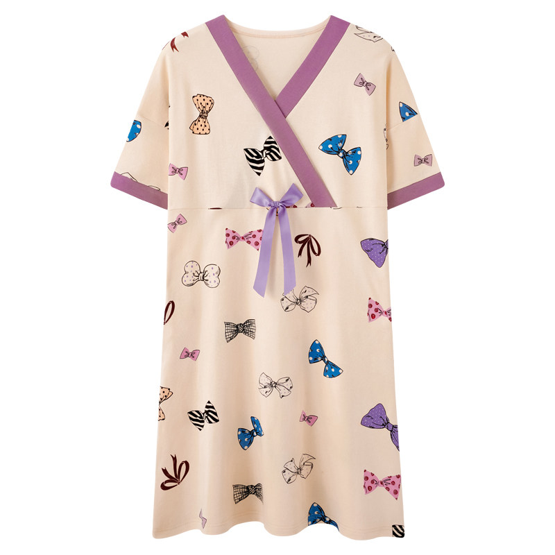 睡裙2022年新款纯棉夏天连衣裙子 安思梦睡裙