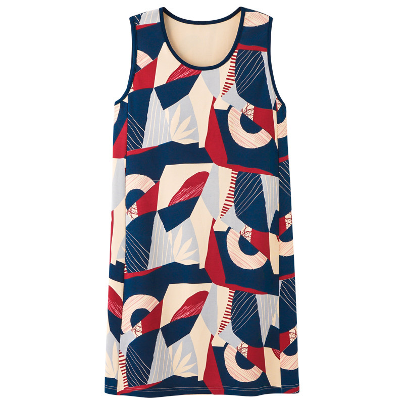 背心睡衣裙夏可爱纯棉带新款家居服 安思梦睡裙