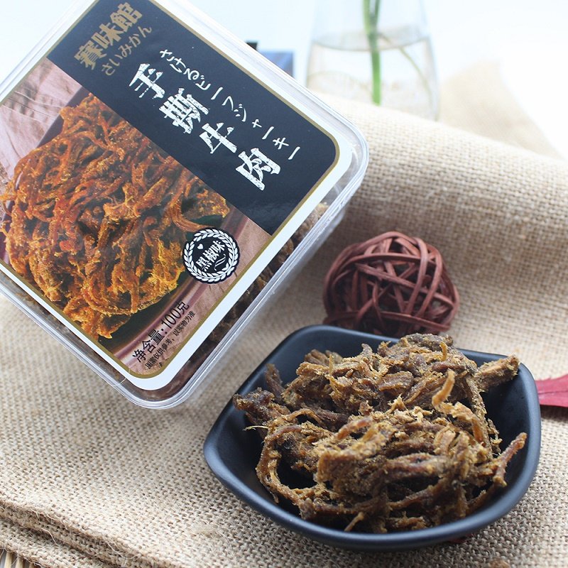 赛味馆黑胡椒味手撕休闲零食*牛肉 仲联彩虹食品牛肉类