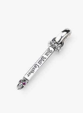 BWL百搭款S925纯银骷髅吊坠