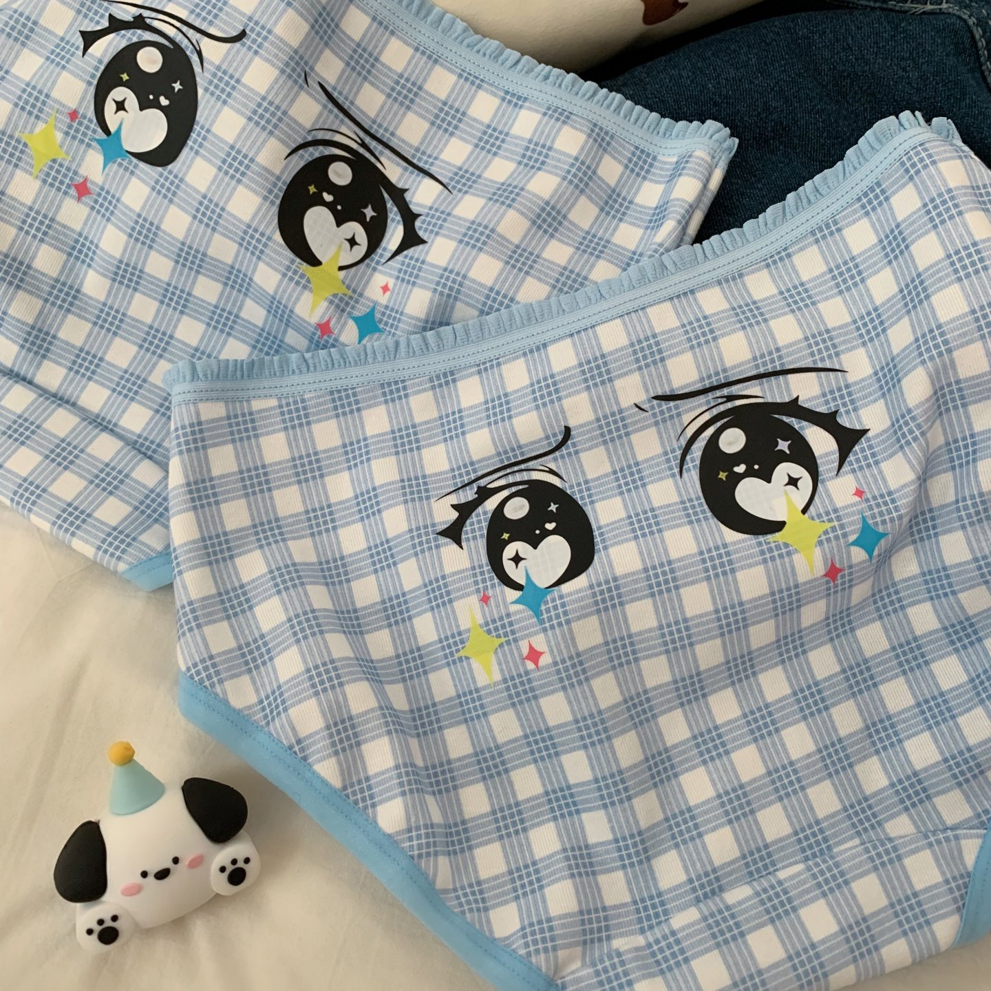 萌格闪闪~甜美可爱女生舒适内裤2026新款不夹屁屁透气纯棉三角裤,淘宝优惠券,粉丝福利购,淘宝优惠卷