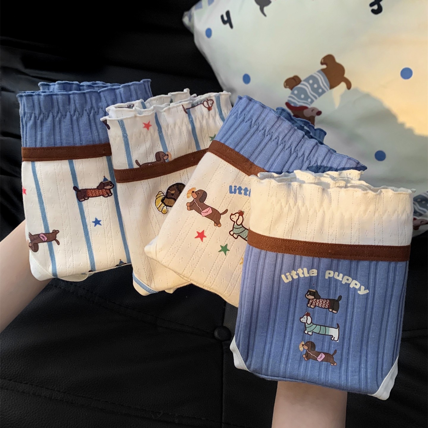 小狗派对~女生可爱透气舒适纯棉7a级抗菌裆内裤女2026新款三角裤,淘宝优惠券,粉丝福利购,淘宝优惠卷