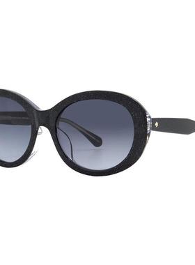 代购kate spade女士太阳镜防紫外线灰色渐变镜片非偏光遮光