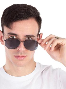 代购Hugo Boss男士太阳镜防紫外线遮光抗强光清晰视野飞行员款