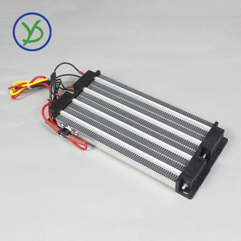 220V/1000W2000W绝缘型陶瓷PTC恒温空气电加热器发热片带温控配件