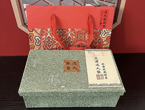 Tianjin Clayman Zhang Genpin Cailang Китайский характерный дары китайский стиль