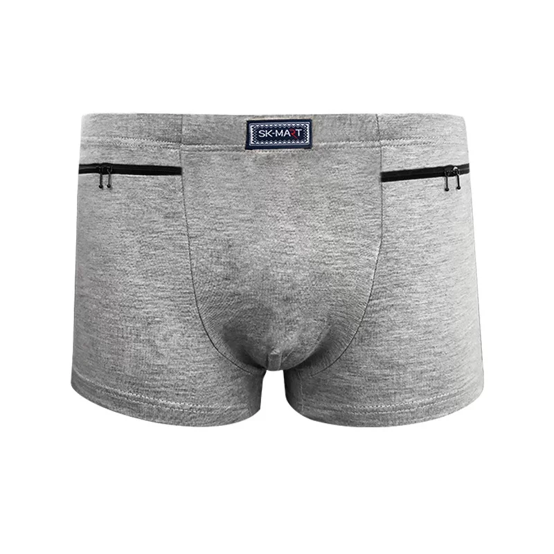 Белье с молнией, штаны, анти-крад, плюс размер, для среднего возраста